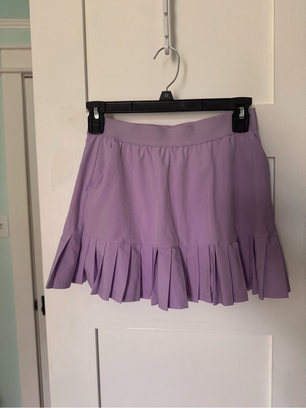 DSG Golf Lilac Pleated Hem Kids Skirt